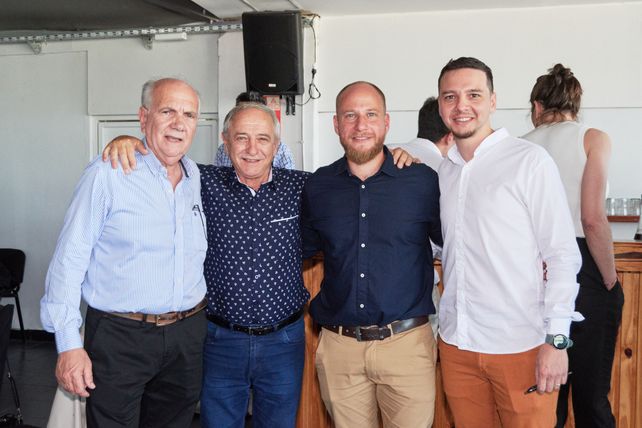 Miguel Maugeri, Horacio y Luciano Niccia y Emiliano Giordani