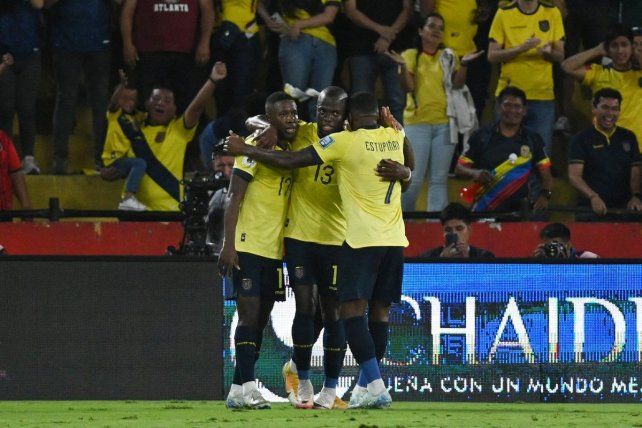 Ecuador festejó ante su gente.