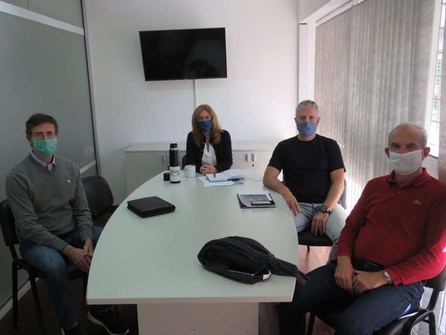 Claudia Giaccone se reuni&oacute; con representantes de federaciones.&nbsp;