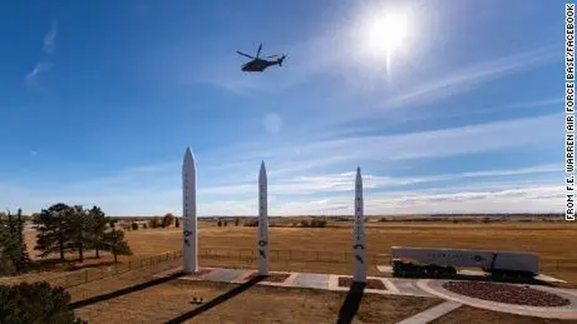 Base de misiles intercontinentales de EEUU en Cheyenne, Wyoming. La cercan&iacute;a de torres de Huawei causa sospechas del FBI y el Pent&aacute;gono.