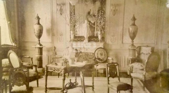 La Casa por dentro durante los años 20 y 30.// gentileza Familia Esquivel.&nbsp;