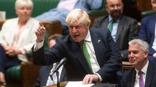 “¡Hasta la vista, baby!”,&nbsp;la sorprendente despedida de Boris Johnson en la Cámara de los Comunes.&nbsp;