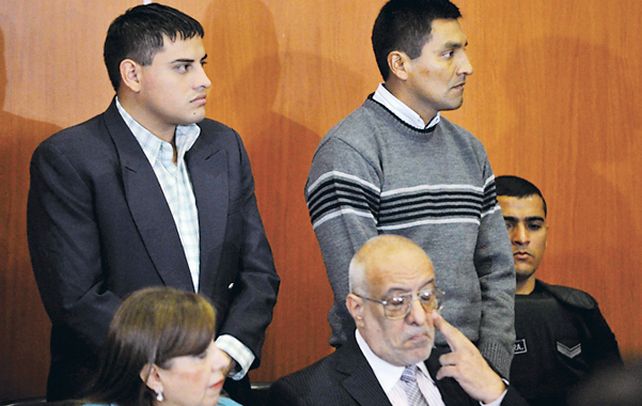 Acusados. Santos Clemente Vera (izquierda) y Daniel Vilte
