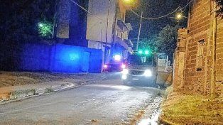 La ambulancia trasladó a la mujer al hospital San Martín de Paraná.