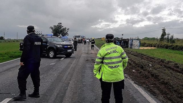 Un choque dejó 3 muertos y un herido en ruta 34 entre Hersilia y La Rubia