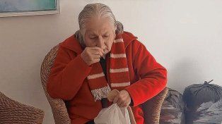 Blanca a la espera de un lugar donde estar. Triste historia.