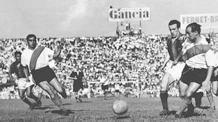 Cómo fue el primer partido de fútbol televisado de Argentina
