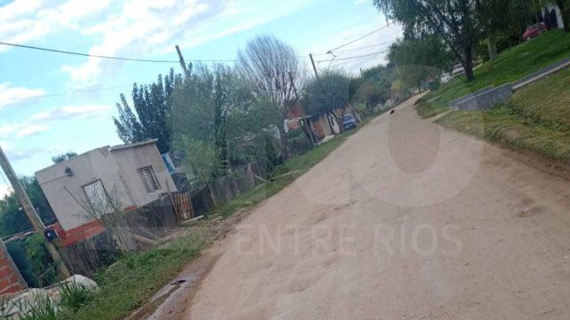 Calle Tibiletti: vecinos aislados y cansados de reclamar por el estado de la arteria