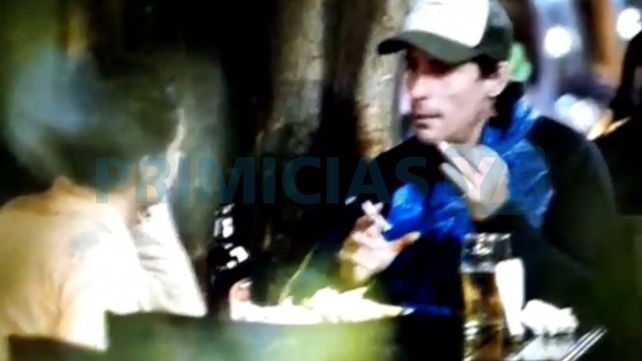 El reencuentro de Juana Viale y Gonzalo Valenzuela en un restaurante de Palermo