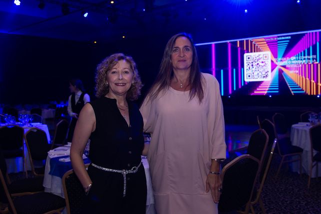Liliana Brech  y Andrea Caldo