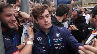 Franco Colapinto corre en Abu Dhabi