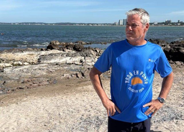 Diego Degano es el director del Comité Organizador de la prueba Nadá en Punta.