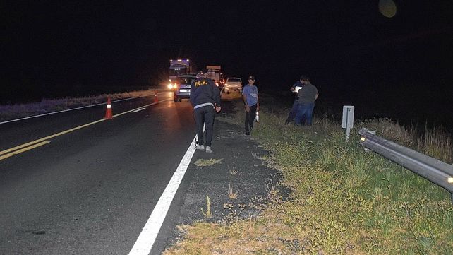 Murió un hombre atropellado por un camión en la ruta 12