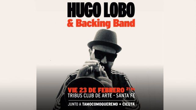 Hugo Lobo, el abanderado argentino del Ska, llega a Tribus con su Backing Band