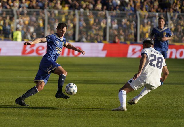 Augusto Solari fue titular en el equipo de Lequi.