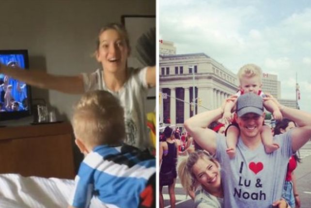 Luisana Lopilato y sus dos amores: alentó a Argentina y festejó el Día de Canadá