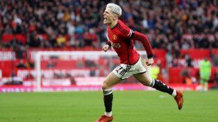 Doblete de Garnacho para la goleada del United ante West Ham