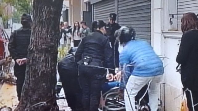 La mujer recibió asistencia del Sies
