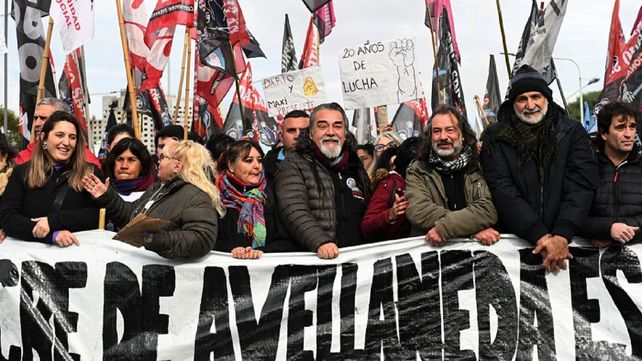 Familiares de Kosteki y Santillán se movilizaron por justicia para las víctimas de la Masacre de Avellaneda.&nbsp;