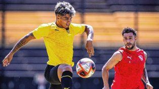 Malcorra marcó el gol del triunfo de Independiente ante Peñarol.