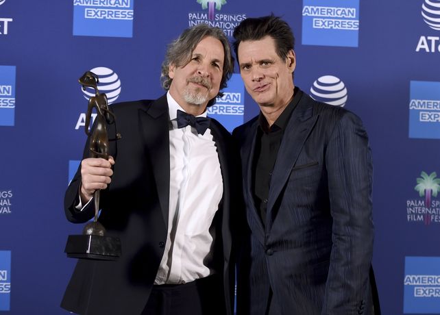 Jim Carrey, la cara de La máscara en Palm Springs