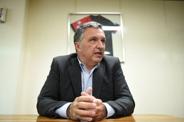 Palabra presidencial. Astore abordó el presente leproso y explicó la situación de Willer Ditta y Brian Aguirre.