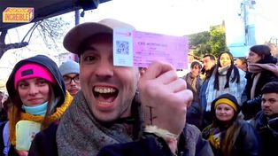 La primera entrada del Cris Morena Day