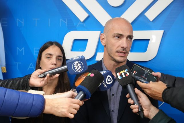 El secretario de Análisis y Gestión de la Información del Ministerio de Justicia y Seguridad, Esteban Santantino 