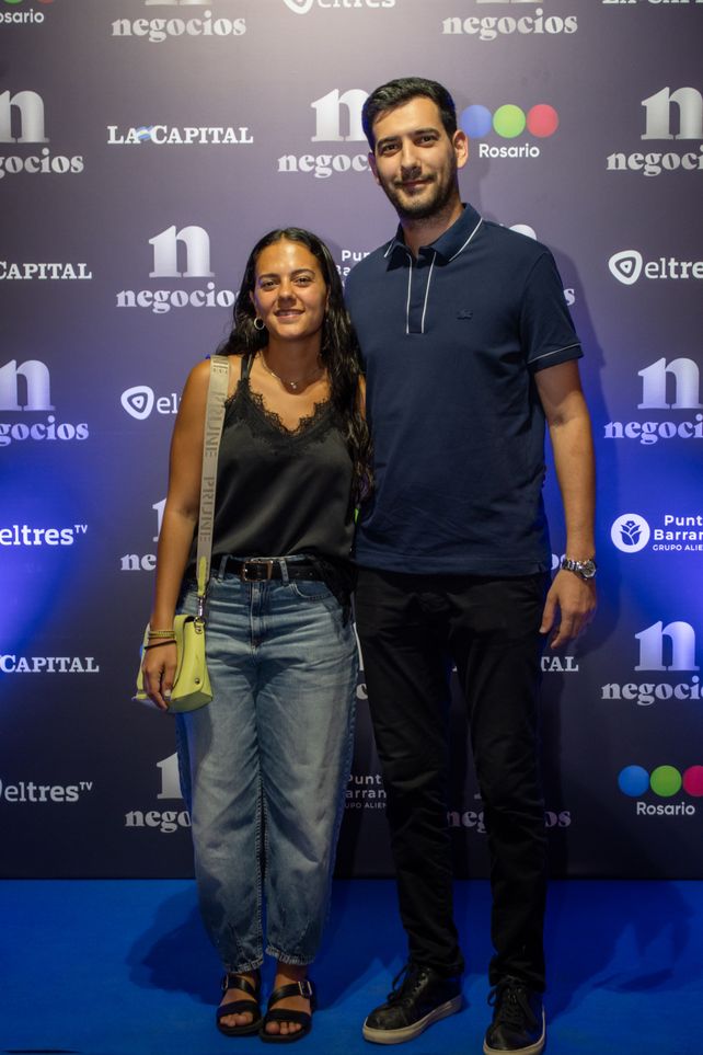 Los hermanos Mercedes y Agustín Berazategui