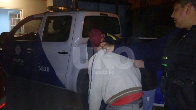 Los pescaron después de robar y terminaron presos