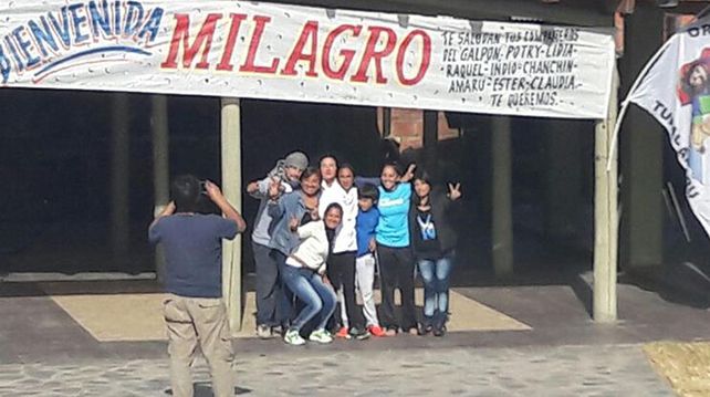 La llegada de Sala a la casa donde cumplirá prisión domiciliaria Gentileza Todo Jujuy