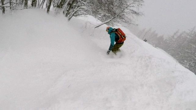 Sascha Hamm quedó atrapado bajo la nieve luego de ser sorpendido por una avalancha.