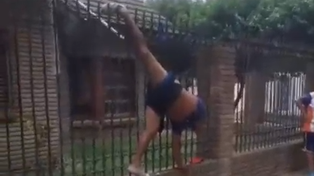 Video: un ladrón entró a robar a una casa