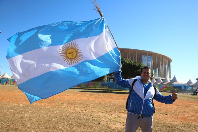 Mirá las fotos de la previa de Argentina vs. Bélgica