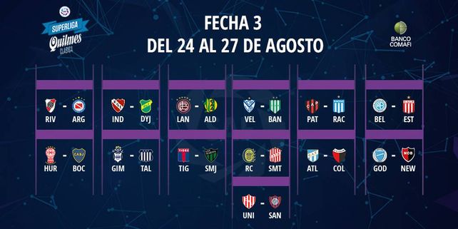 El programa completo de la Superliga 2018/19