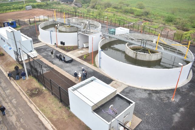 Puerto San Martín: Aplican innovadora tecnología para tratar aguas residuales de la red cloacal