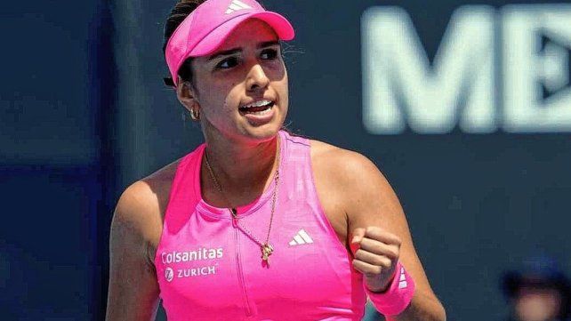 La colombiana Camila Osorio dio la nota al iniciarse la edición 2025 de Indian Wells.