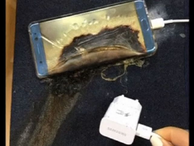 Samsung retiró de la venta el Galaxy Note 7 y aconsejó a sus usuarios que los apaguen