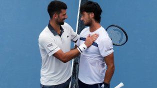 Histórico triunfo del argentino Thiago Tirante sobre Novak Djokovic en el Masters 1000 de Cincinnati