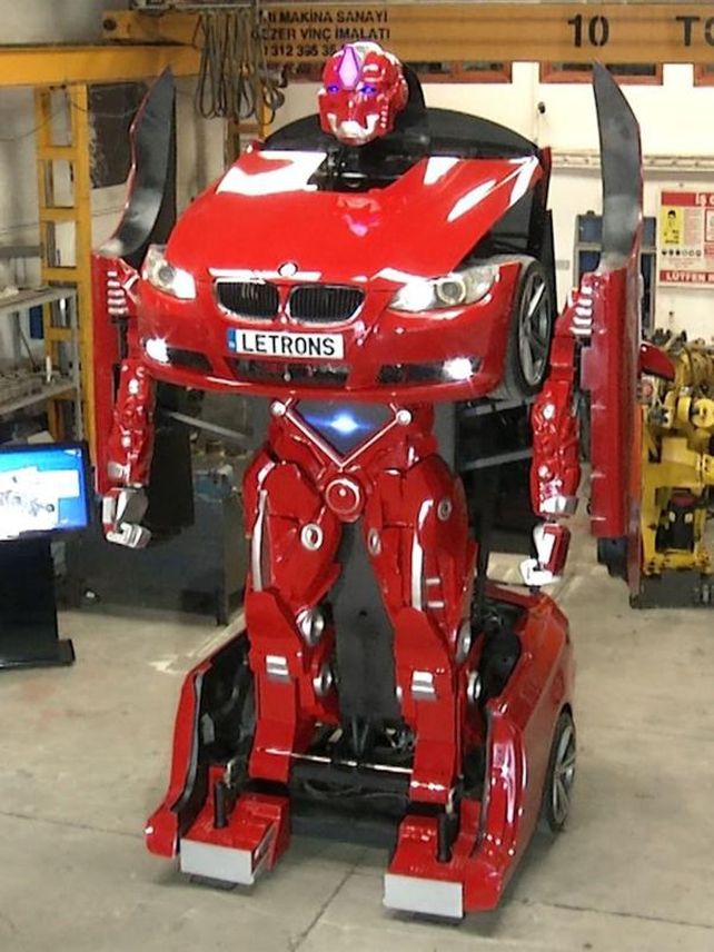 El increíble Transformer basado en un modelo de BMW