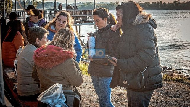 Los vecinos de Puerto Sánchez colaboran activamente d ela búsqueda del pescador&nbsp;