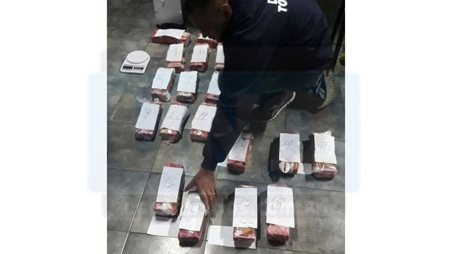 En la madrugada de este miércoles incautaron más de 19 kilos de marihuana