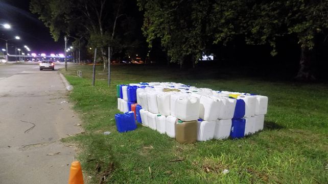 Nuevo operativo de control en el Túnel Subfluvial permitió interceptar transporte irregular de envases de fitosanitarios
