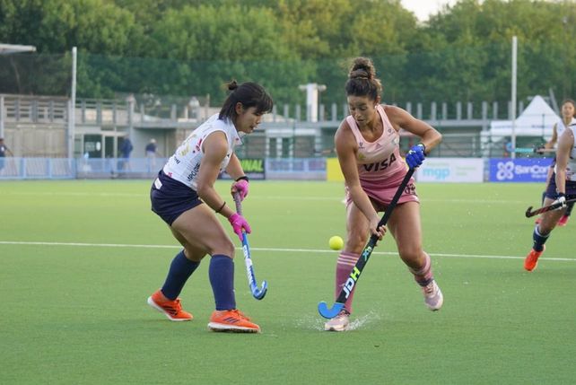 Las Leonas fueron contundentes ante Japón