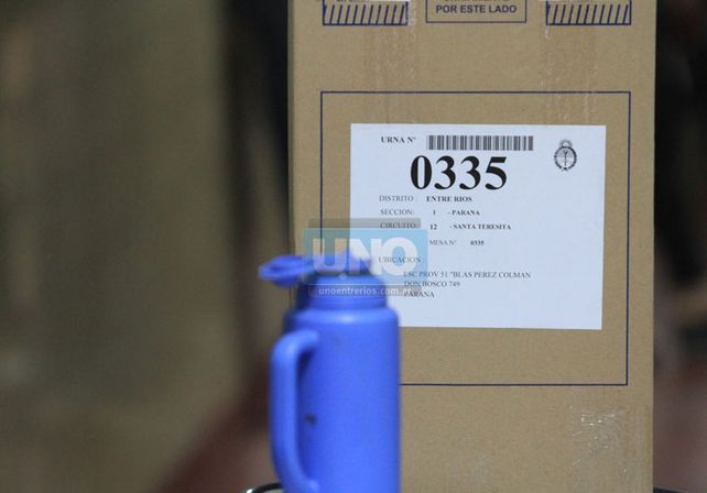 Fotogalería: votación en Paraná