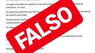 Ante el falso aviso viral, EPE confirmó que no habrá cortes de luz