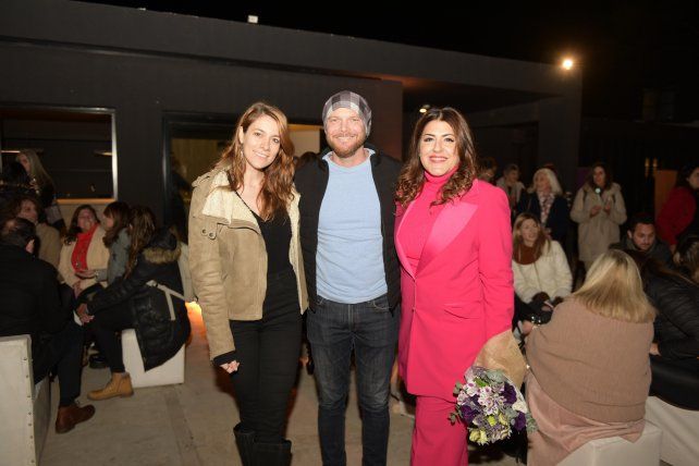 Romina Arabiza, Nacho Negri y Cecilia Chitarroni