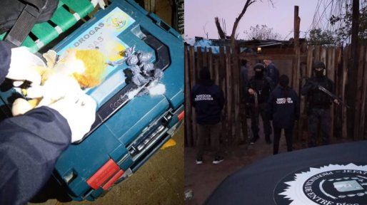 Concordia: dos detenidos tras hallar droga oculta en un peluche