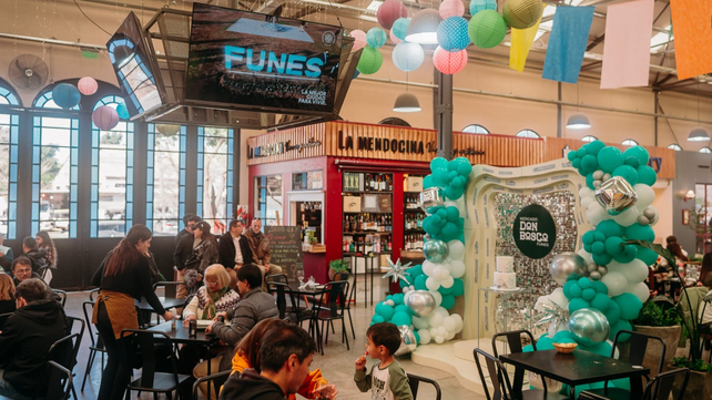 Mercado Don Bosco de Funes a pleno