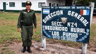 Guardia Rural Los Pumas: asumió  por primera vez una mujer como jefa de la Sección 24° en Gato Colorado